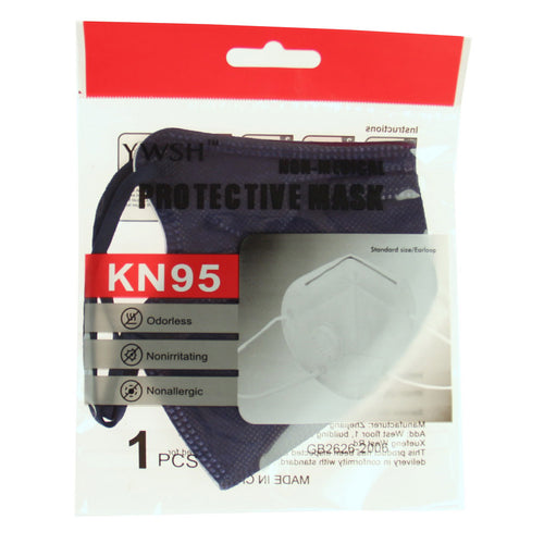 Childs KN-95 Mask - Navy Blue (215mm x 130mm)