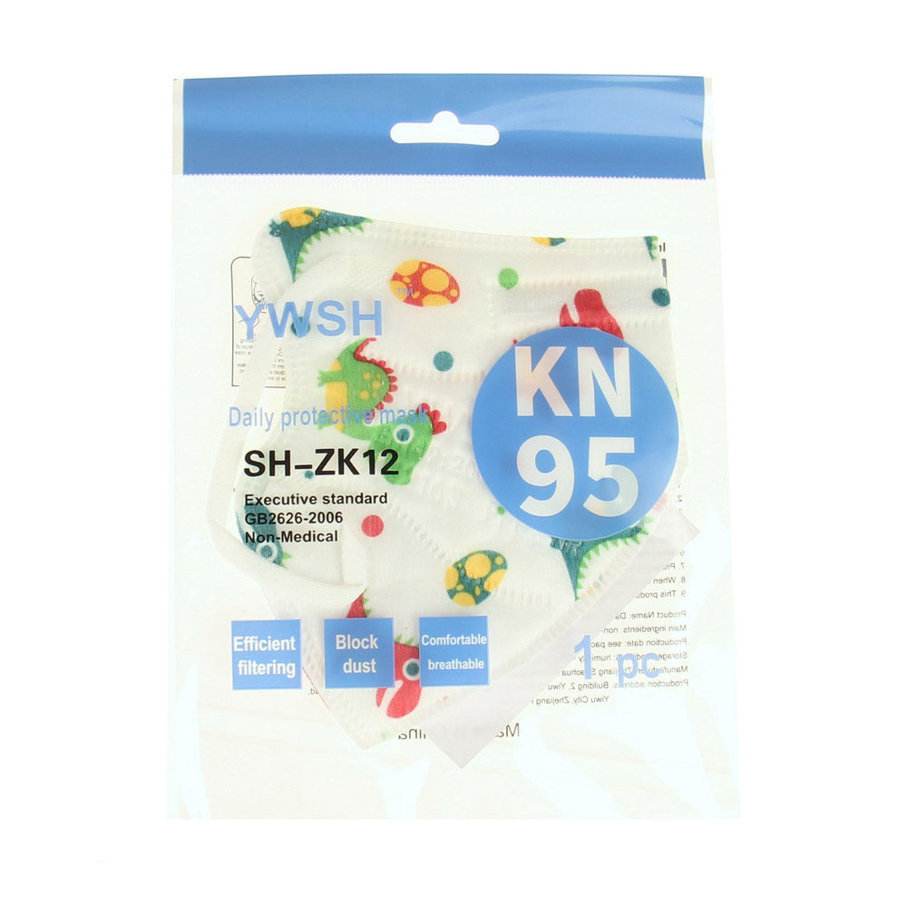 KN-95 Kids Masks With Dinosaurs