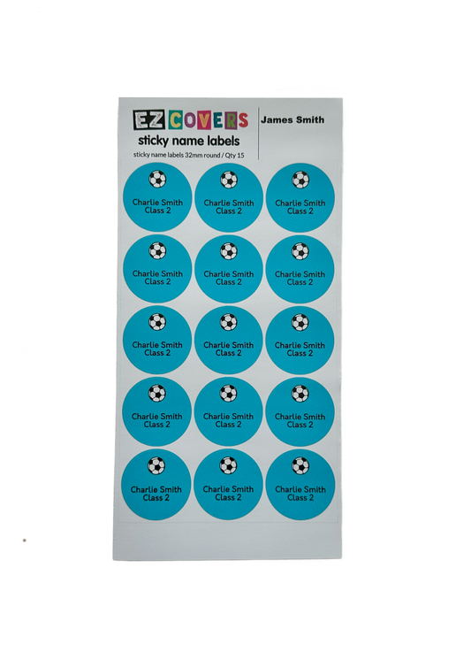 Personalised Circle Labels