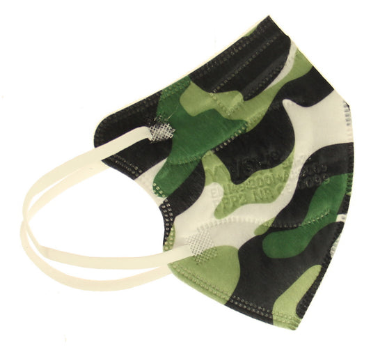 Childs KN-95 Mask - Camo (215mm x 130mm)