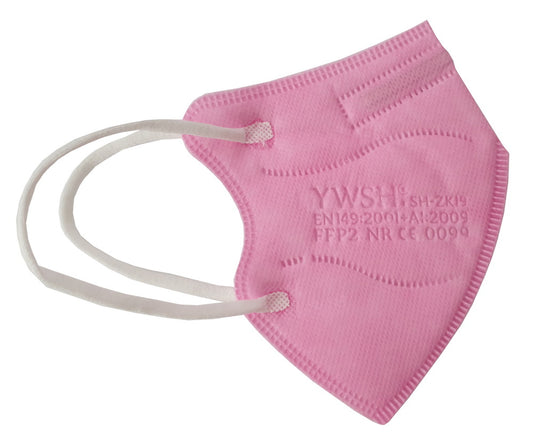 Childs KN-95 Mask - Pink (215mm x 130mm)