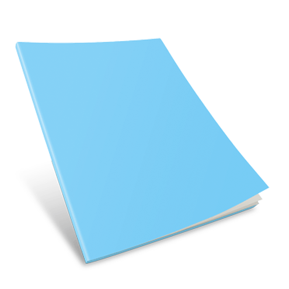 Light Blue Book Covers - EZ Covers