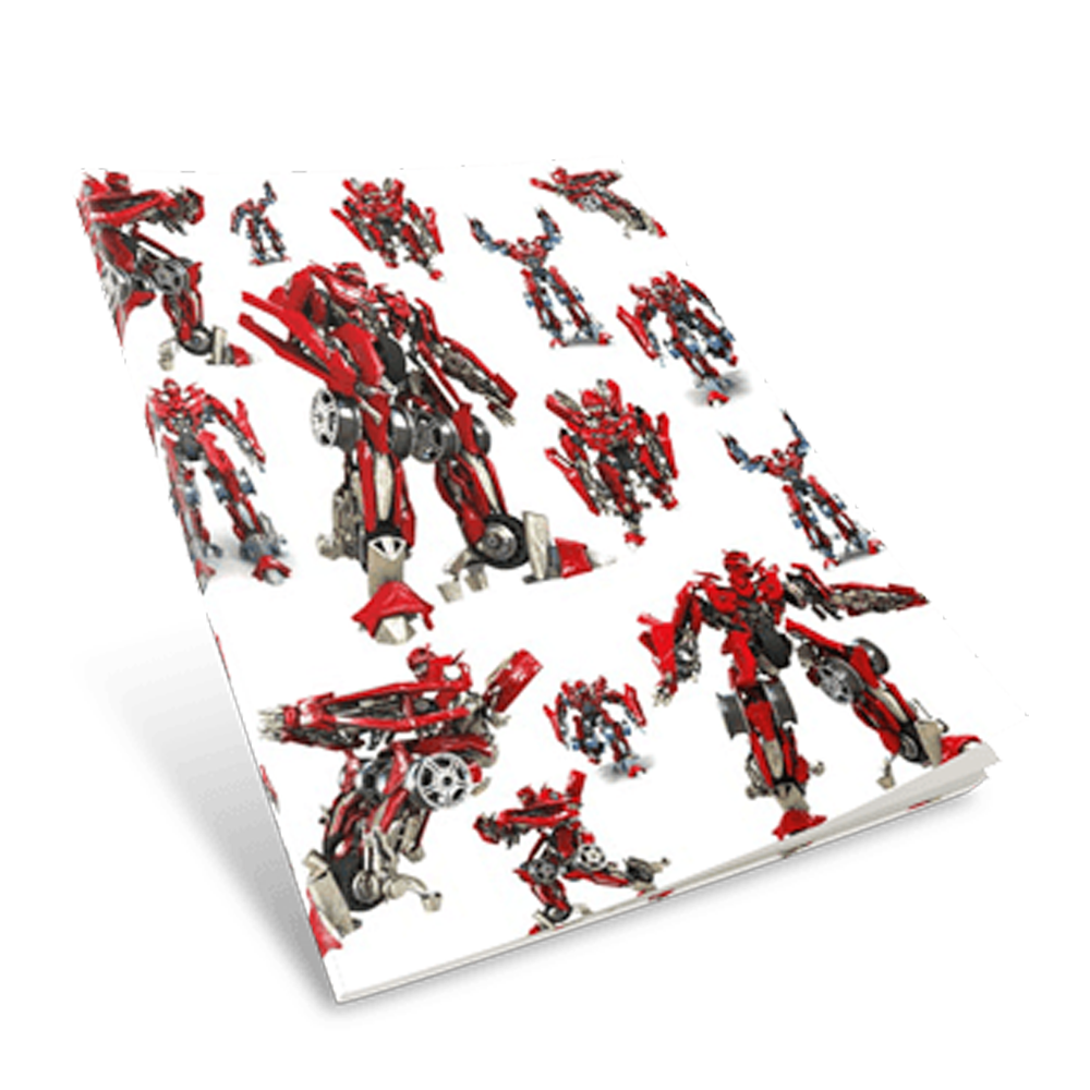 Robots Book Covers - EZ Covers